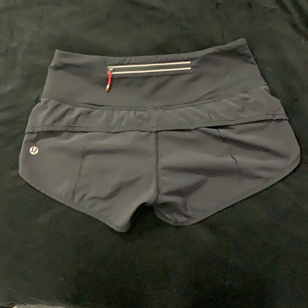 Lululemon Speed Up Running Shorts Reflective